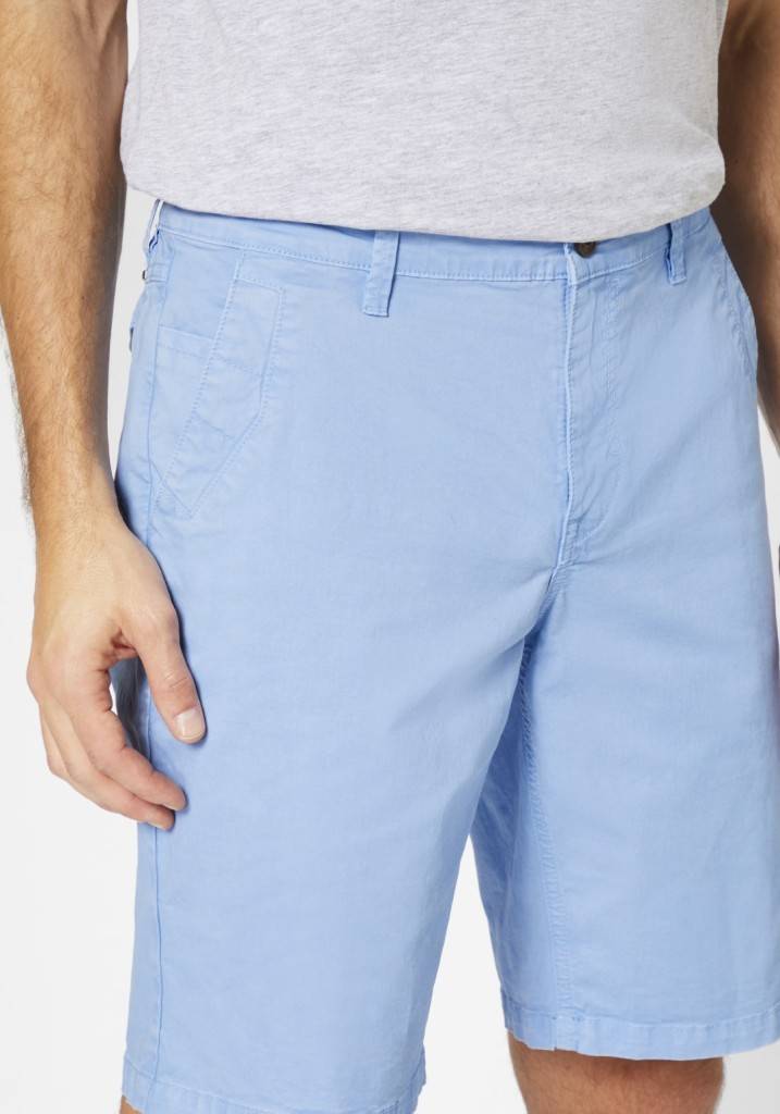 Paddocks MITCH CHINO Bermuda bequeme Passform - light blue Online Shopping