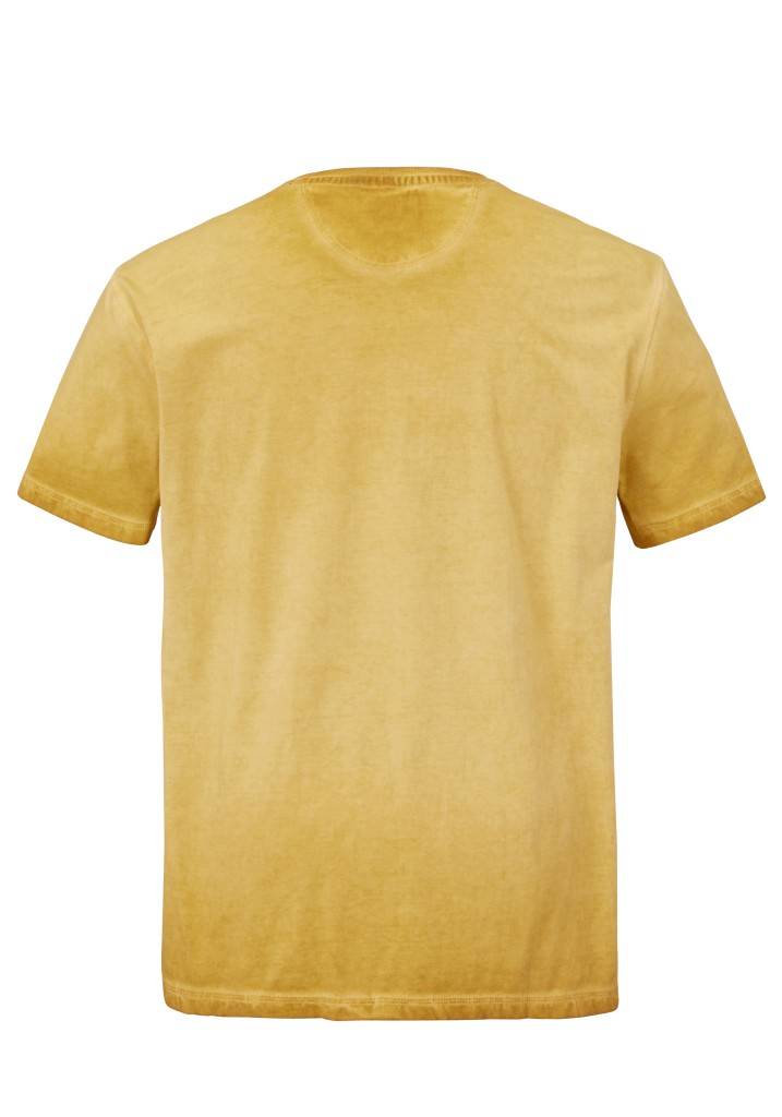 Paddocks Round neck short sleeve normale Passform - gold Lagerräumung