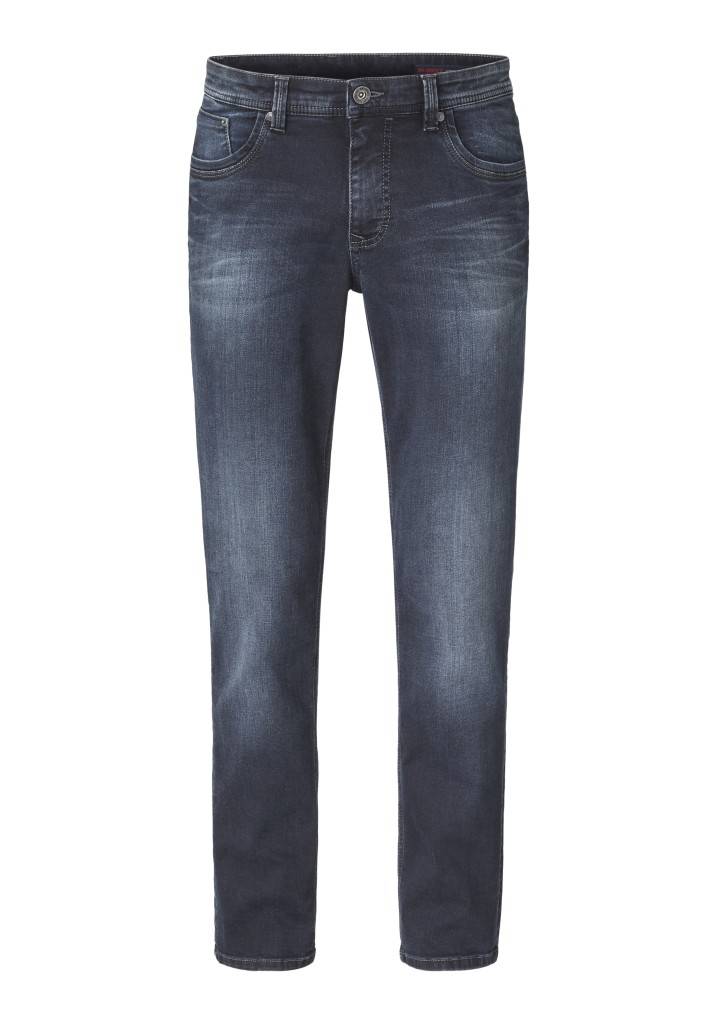 Paddocks PIPE MOTION&COMFORT schmale Passform - blue black used and moustache VIP-Rabatte