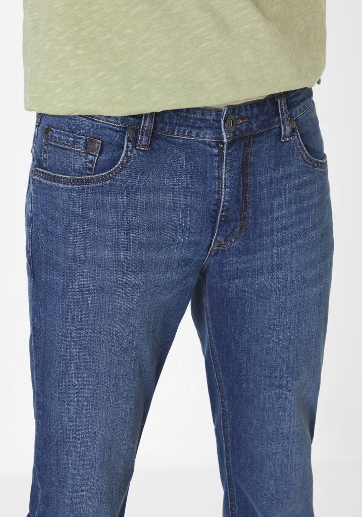 Paddocks BEN bequeme Passform - medium blue used moustache Super Sparpreis