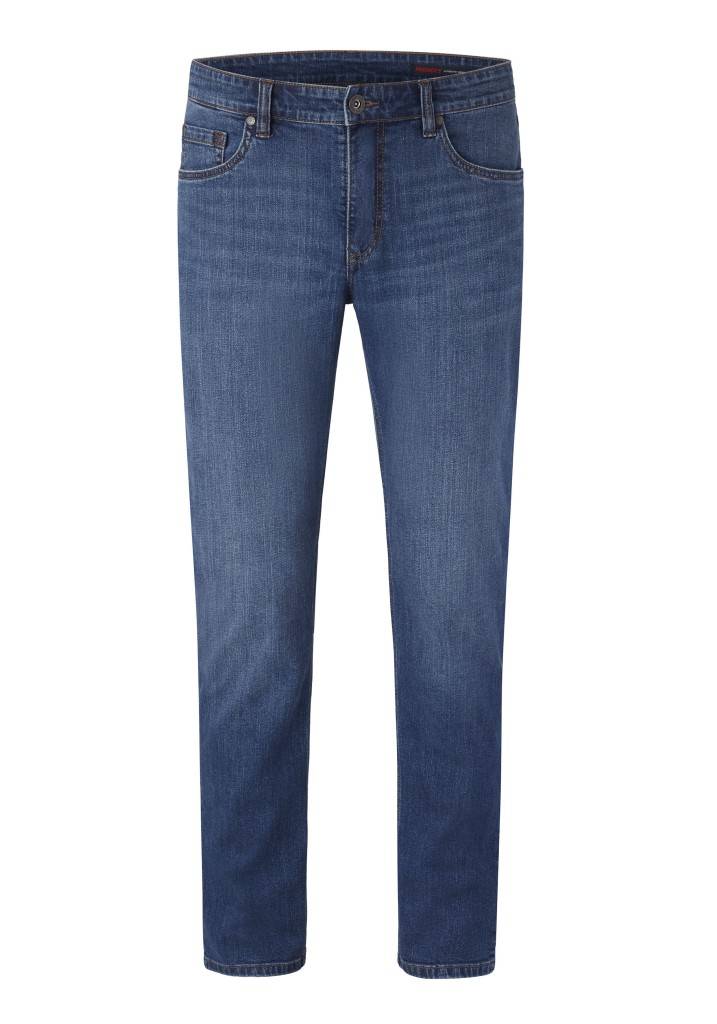 Paddocks BEN bequeme Passform - medium blue used moustache Super Sparpreis