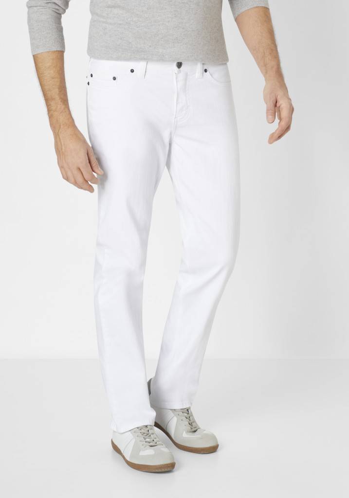 Paddocks PIPE MOTION&COMFORT schmale Passform - white Kostenlose Rückgabe