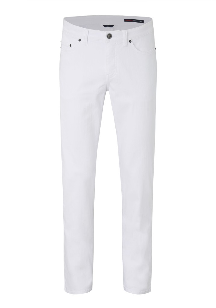 Paddocks PIPE MOTION&COMFORT schmale Passform - white Kostenlose Rückgabe