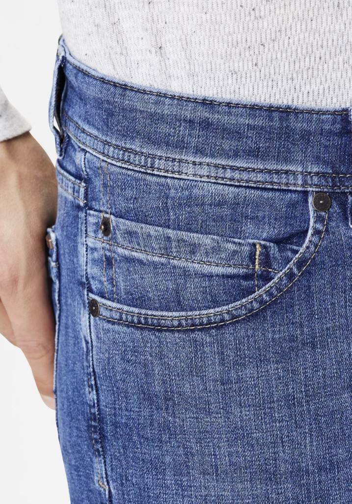 Paddocks DEAN MOTION&COMFORT schmale Passform - true blue heavy washed Clearance-Verkauf
