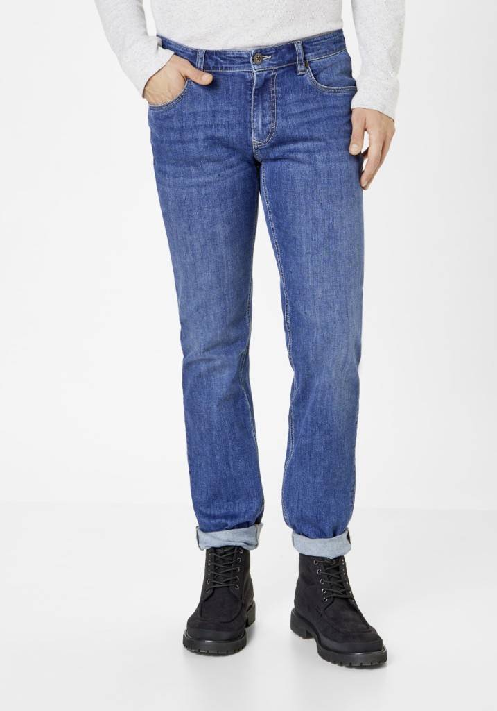 Paddocks BEN MOTION&COMFORT bequeme Passform - medium blue use moustache im Angebot