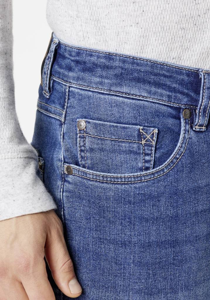 Paddocks BEN MOTION&COMFORT bequeme Passform - medium blue use moustache im Angebot