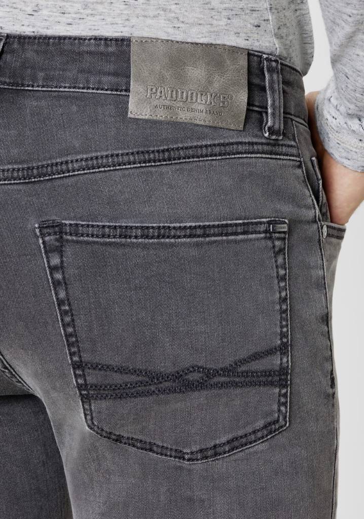 Paddocks BEN MOTION&COMFORT bequeme Passform - black stone use moustache Schlussverkauf