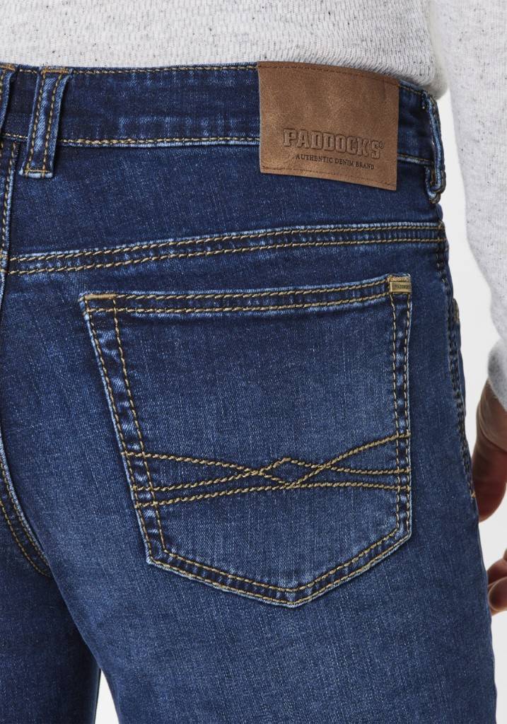 Paddocks PIPE Saddle Stitch MOTION&COMFORT schmale Passform - dark blue used Meist gekauft