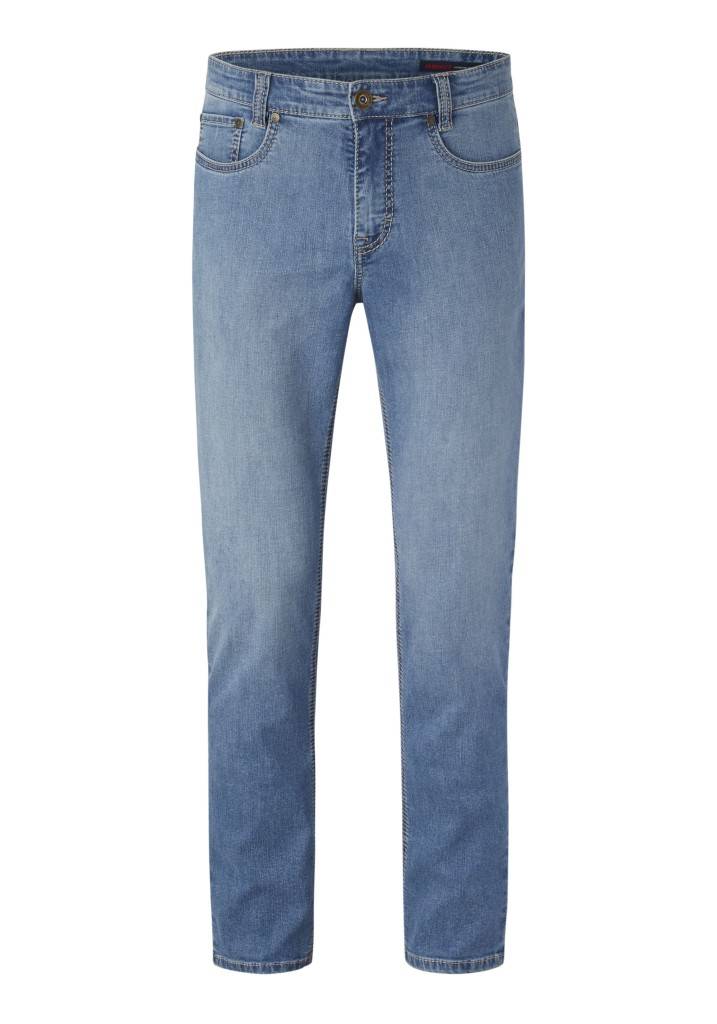 Paddocks PIPE Saddle Stitch MOTION&COMFORT schmale Passform - blue bleached used Fabrikpreis