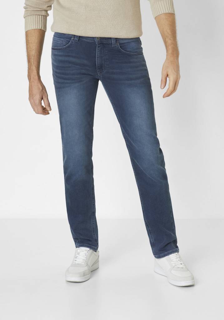 Paddocks DEAN MOTION&COMFORT JOGG DENIM schmale Passform - blue grey used moustache Günstig kaufen
