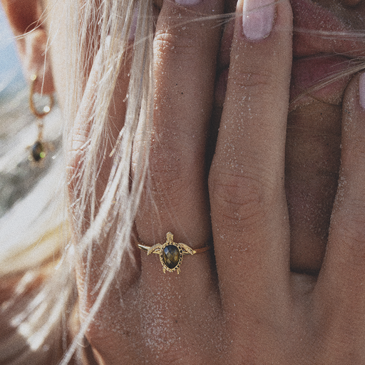 ﻿Paul Hewitt Turtle Ring Gold Heißer Verkauf