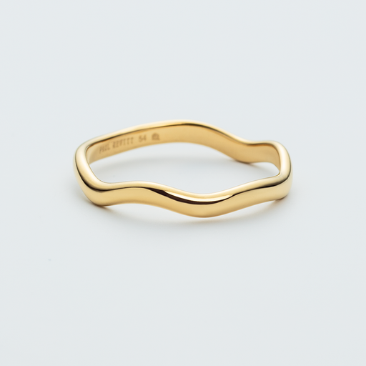Paul Hewitt Waves Mono Ring Gold Online Outlet