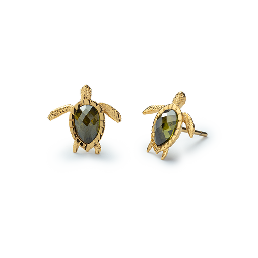 Paul Hewitt Turtle Ohrring Gold
