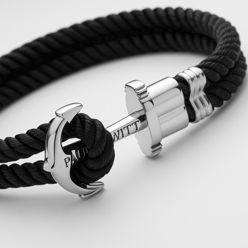 Paul Hewitt PHREP Armband Silber Schwarz Hotsell