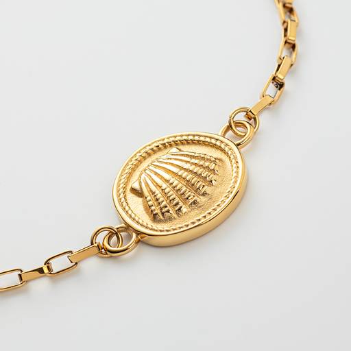 Paul Hewitt Scallop Armkette Gold Günstiger Verkauf