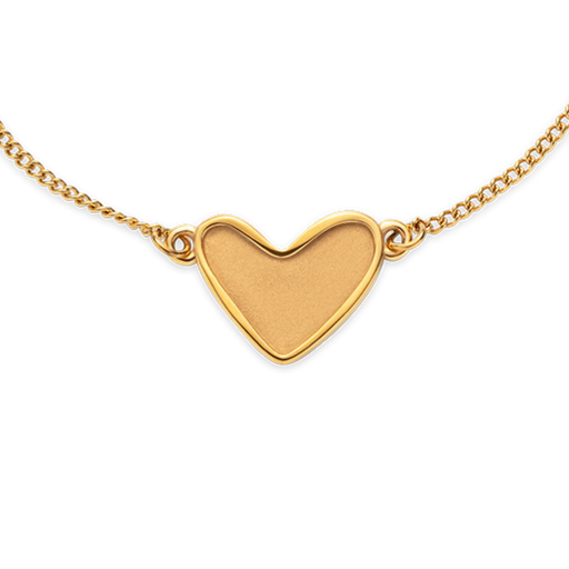Paul Hewitt Engravable Heart Armkette Gold Versandkostenfrei