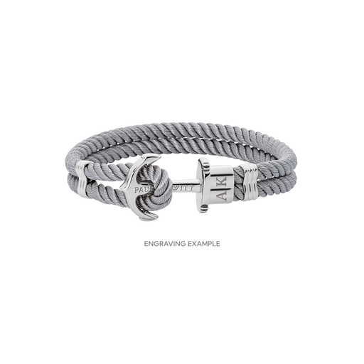 Paul Hewitt PHREP Armband Silber Grau Exklusivangebot