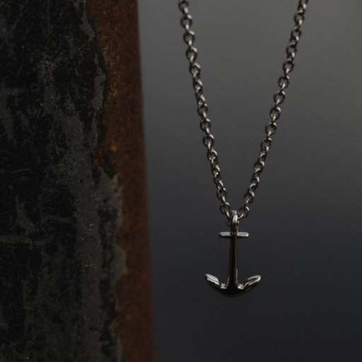 Paul Hewitt Men's Anchor Halskette Silber Heißer Verkauf