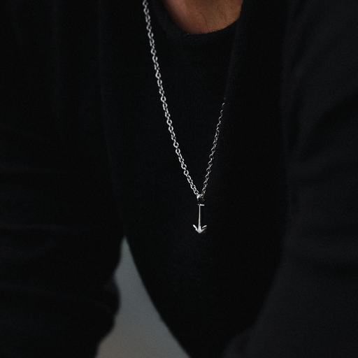 Paul Hewitt Men's Anchor Halskette Silber Heißer Verkauf