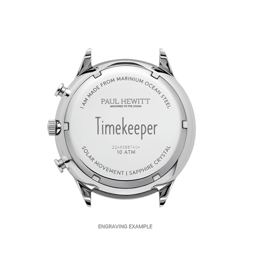 Paul Hewitt Chrono Uhr Silber Schwarz Exklusive Angebote