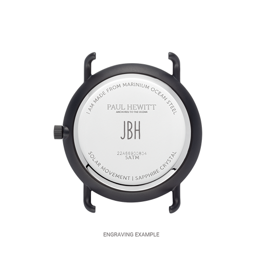 Paul Hewitt Sailor 39 mm Uhr Schwarz Weiß Sonderangebote