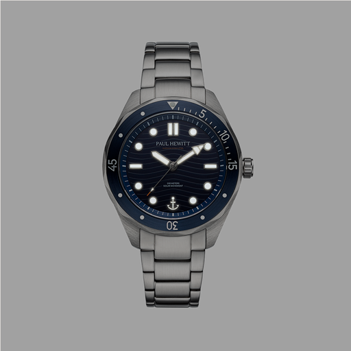 Paul Hewitt Ocean Diver Uhr Silber Blau JETZT KAUFEN
