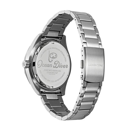 Paul Hewitt Ocean Diver Uhr Silber Schwarz Letzter Tag