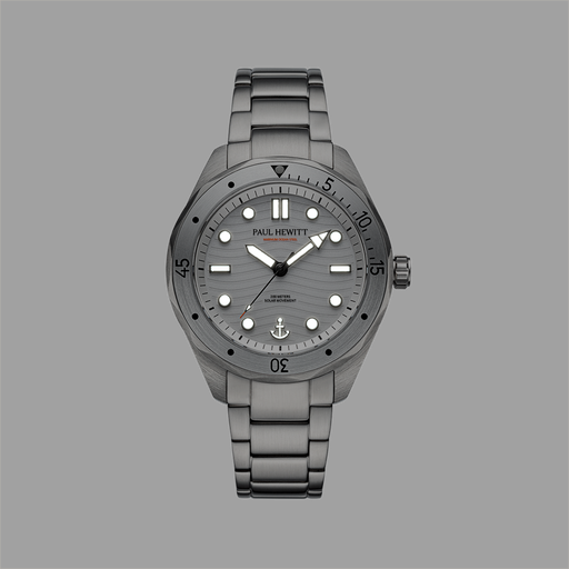 Paul Hewitt Ocean Diver Uhr Silber Weiß Bis zu 65% Rabatt