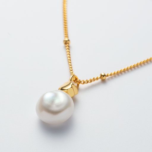 Paul Hewitt Ocean Pearl Halskette Gold 50% Rabatt mit kostenlosem Versand