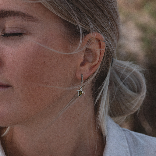 Paul Hewitt Turtle Hoops Ohrring Silber Outlet