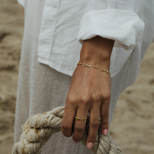 Paul Hewitt The Anchor II Armkette Gold Hotsell