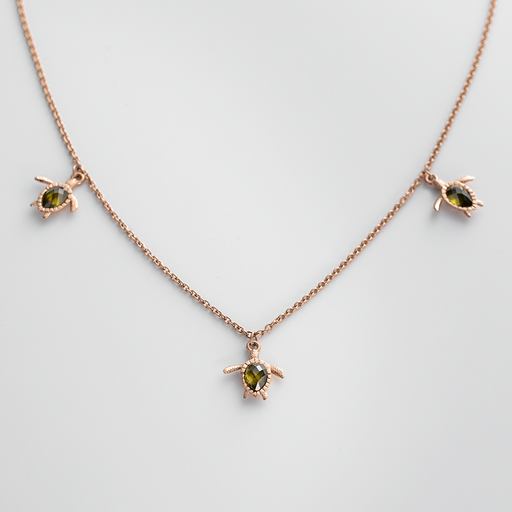 Paul Hewitt Turtle Halskette Roségold Meist gekauft