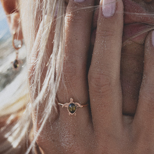 Paul Hewitt Turtle Ring Roségold Blitzverkäufe