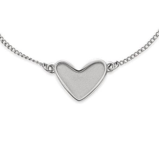 Paul Hewitt Engravable Heart Armkette Silber Limitierter Zeitrabatt
