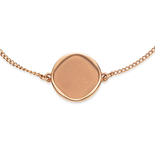 Paul Hewitt Engravable Coin Armkette Roségold Versandkostenfrei