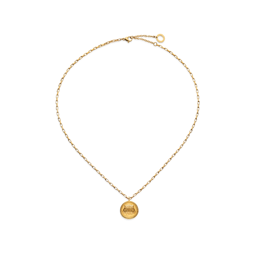 Paul Hewitt Scallop Halskette Gold