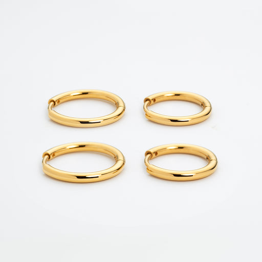 Paul Hewitt Treasures of the Sea Hoops Ohrring Gold Exklusive Angebote