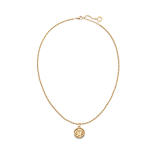Paul Hewitt Rope Chain Halskette und Zodiac Charms Gold Letzte 3 Tage