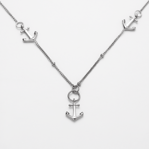 Paul Hewitt The Anchor II Halskette Silber Neueste Stile