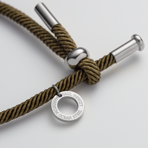 Paul Hewitt Vitamin Sea Armband Silber Olive Rabatte dieses Monats