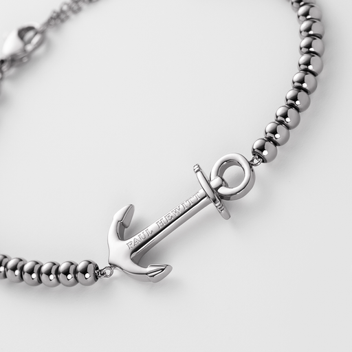 Paul Hewitt The Anchor Beads Armkette Silber Großer Ausverkauf