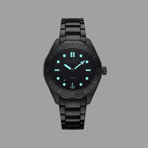 Paul Hewitt Ocean Diver Uhr Schwarz Discount Store für neue Produkte