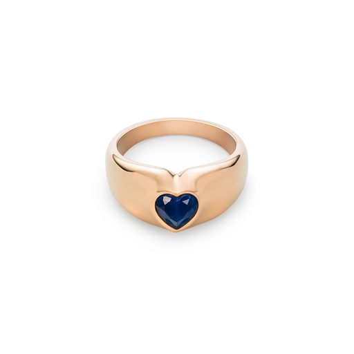 Paul Hewitt Bold Heart Ring Roségold