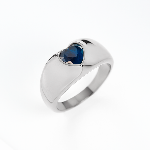 Paul Hewitt Bold Heart Ring Silber Speichern exportieren