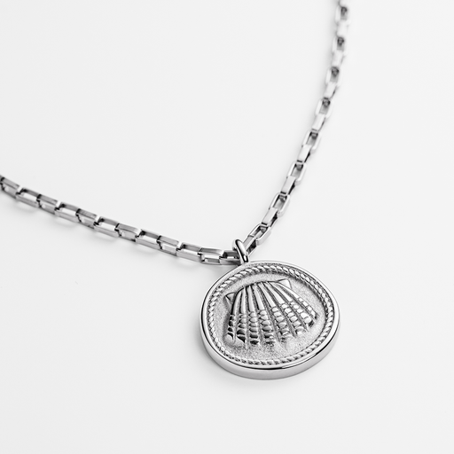 Paul Hewitt Scallop Halskette Silber Im Verkauf
