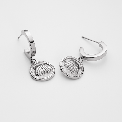 Paul Hewitt Scallop Coin Ohrring Silber 2025