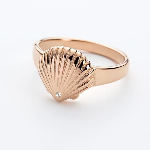 Paul Hewitt Scallop Ring Roségold Angebote