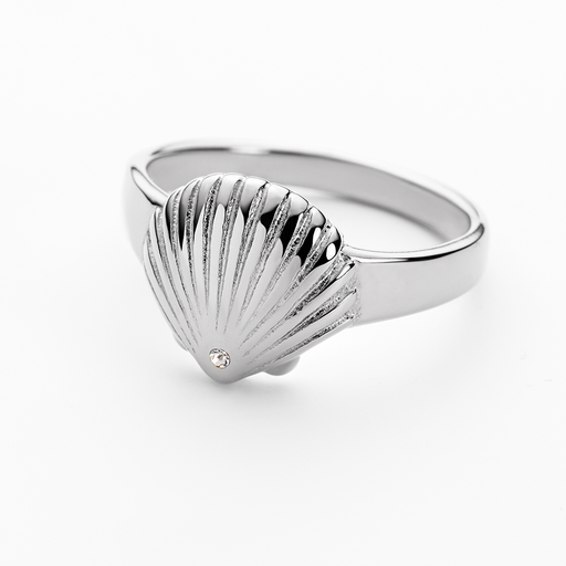 Paul Hewitt Scallop Ring Silber Hotsell