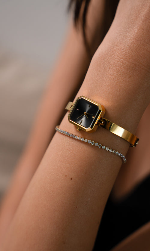 Paul Valentine Ethereal Watch & Sparkling Bracelet Set Muttertagsangebot