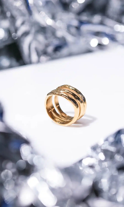 Paul Valentine Molten Triple Ring Tägliche Deals